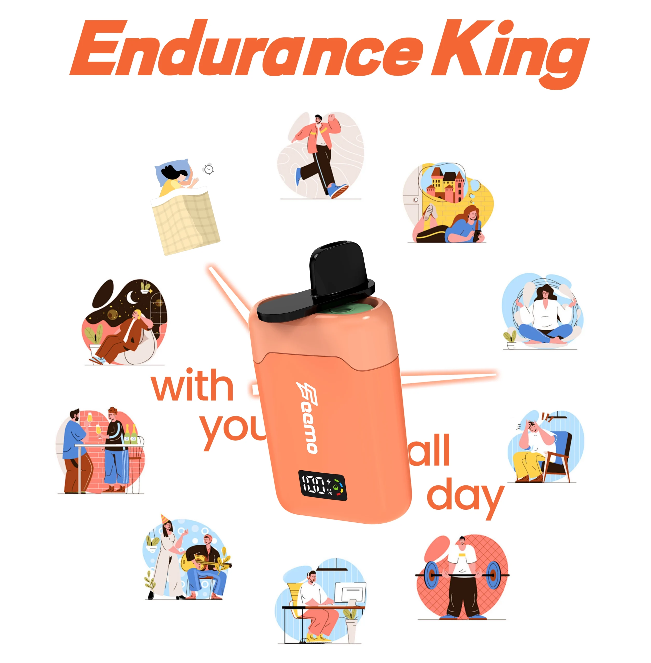 FEEMO Endurance King poster