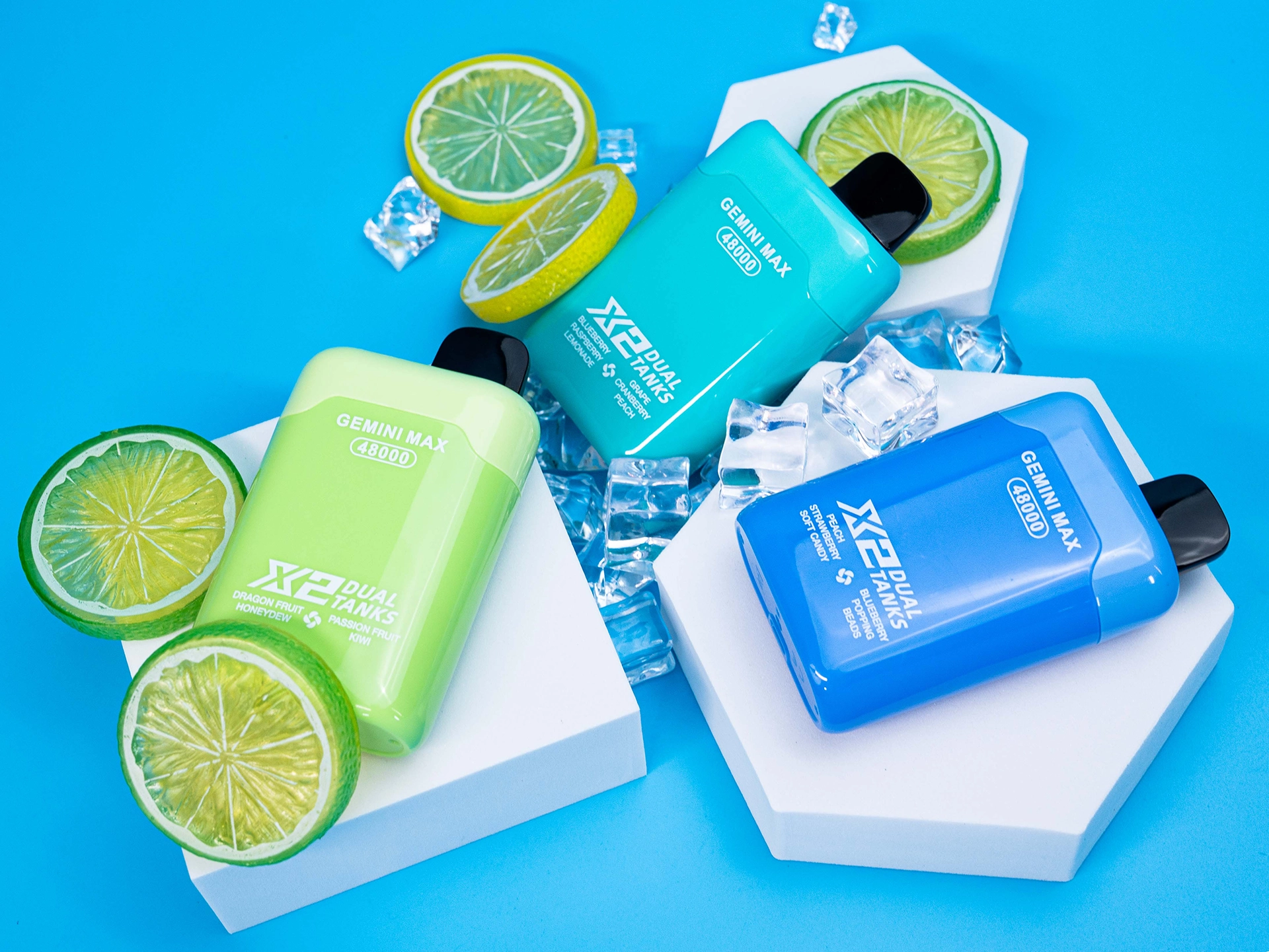FEEMO Gemini Max 48000 — 2-in-1 Dual Flavor System