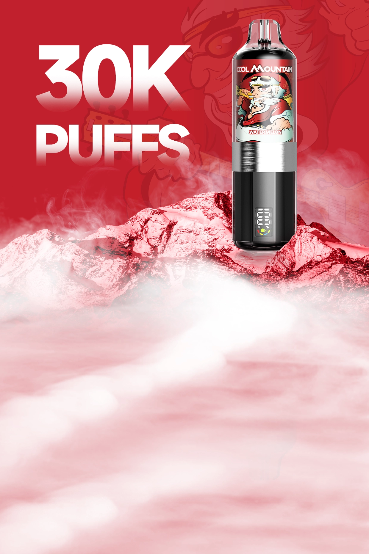 30K Puffs Product Photo Background Mobile
