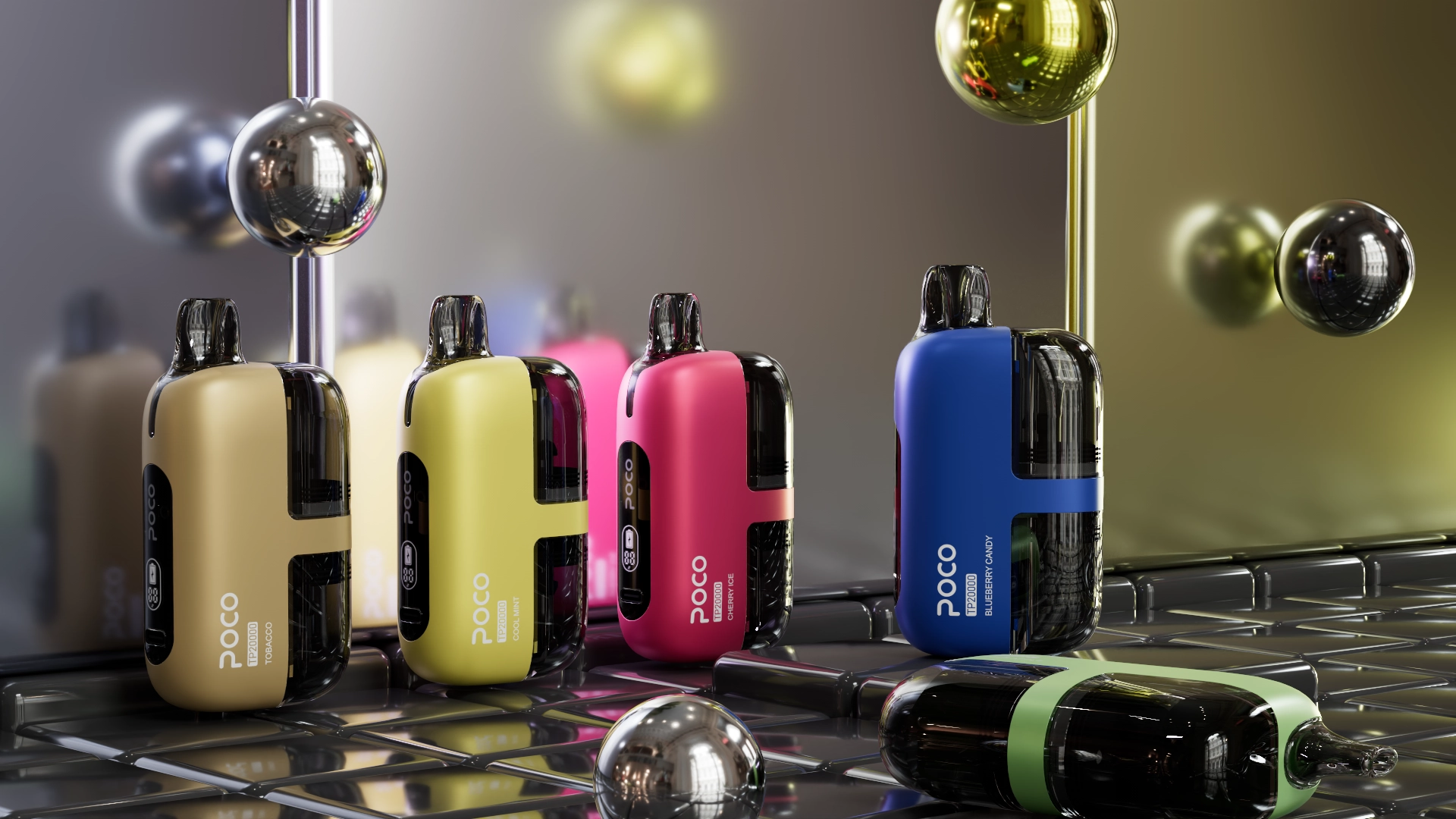 POCO brand disposable vape products