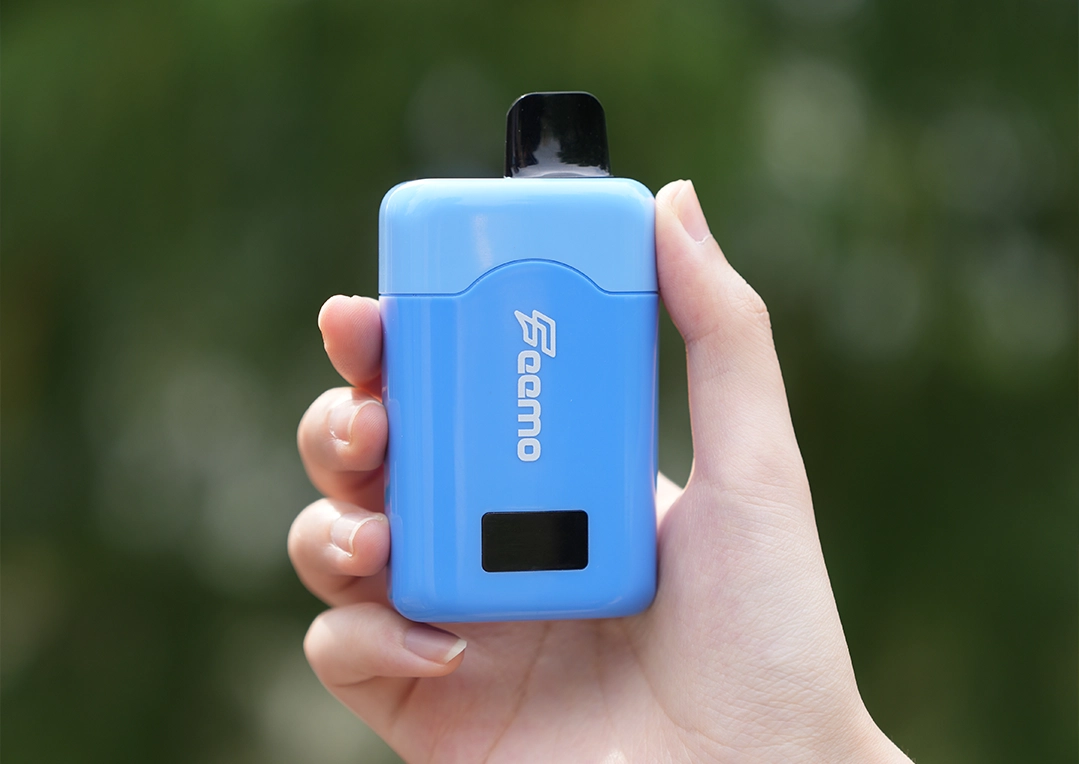 Vape device in hand